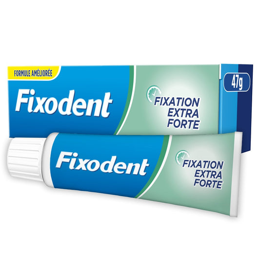 Neutral FIXODENT Extra Strong Fixation Oral Adhesive Cream