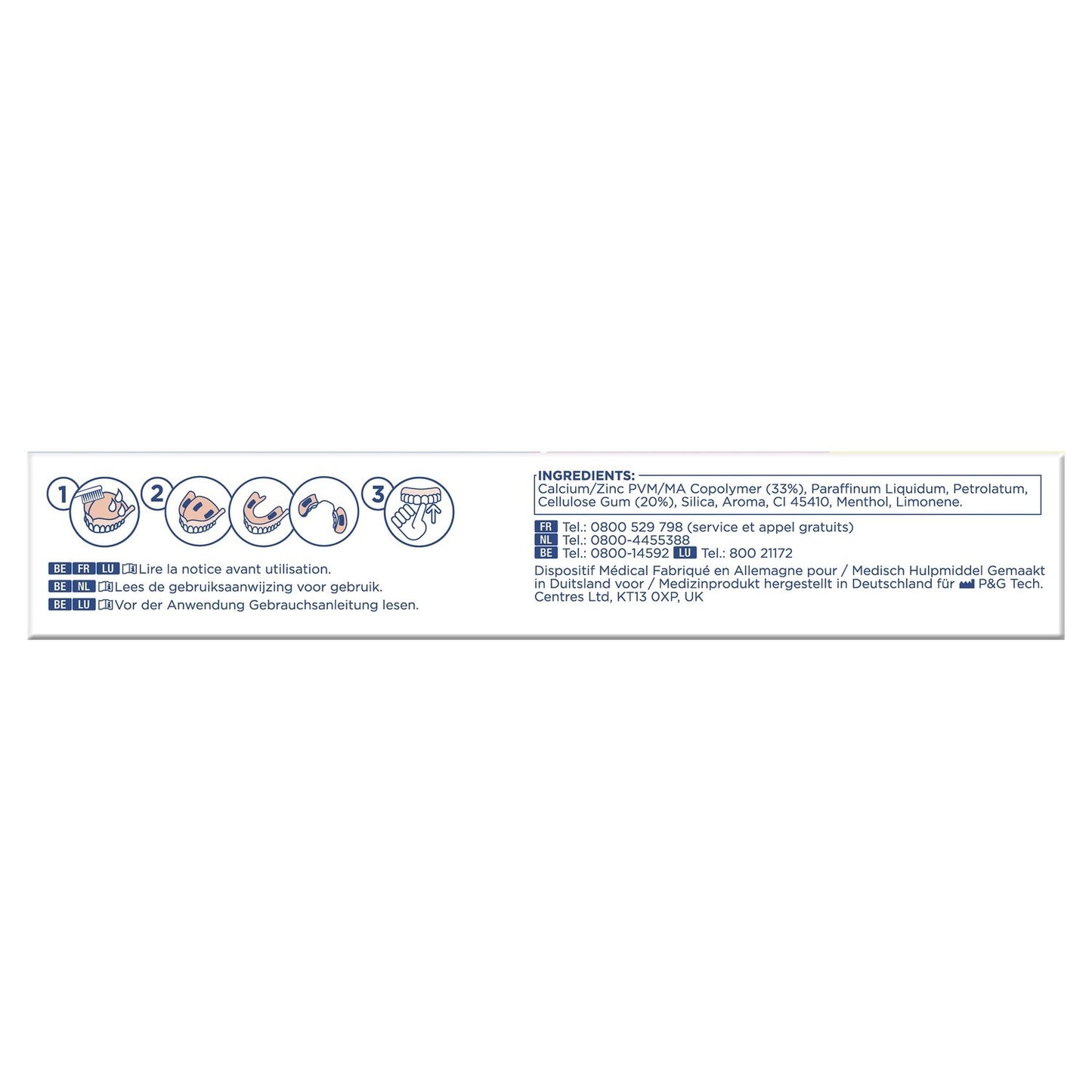 FIXODENT Dental Adhesive Cream
