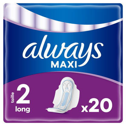 Always Long Maxi Binden mit Flügeln Größe 2