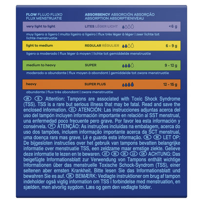 Tampons avec Applicateur Super Compak TAMPAX 