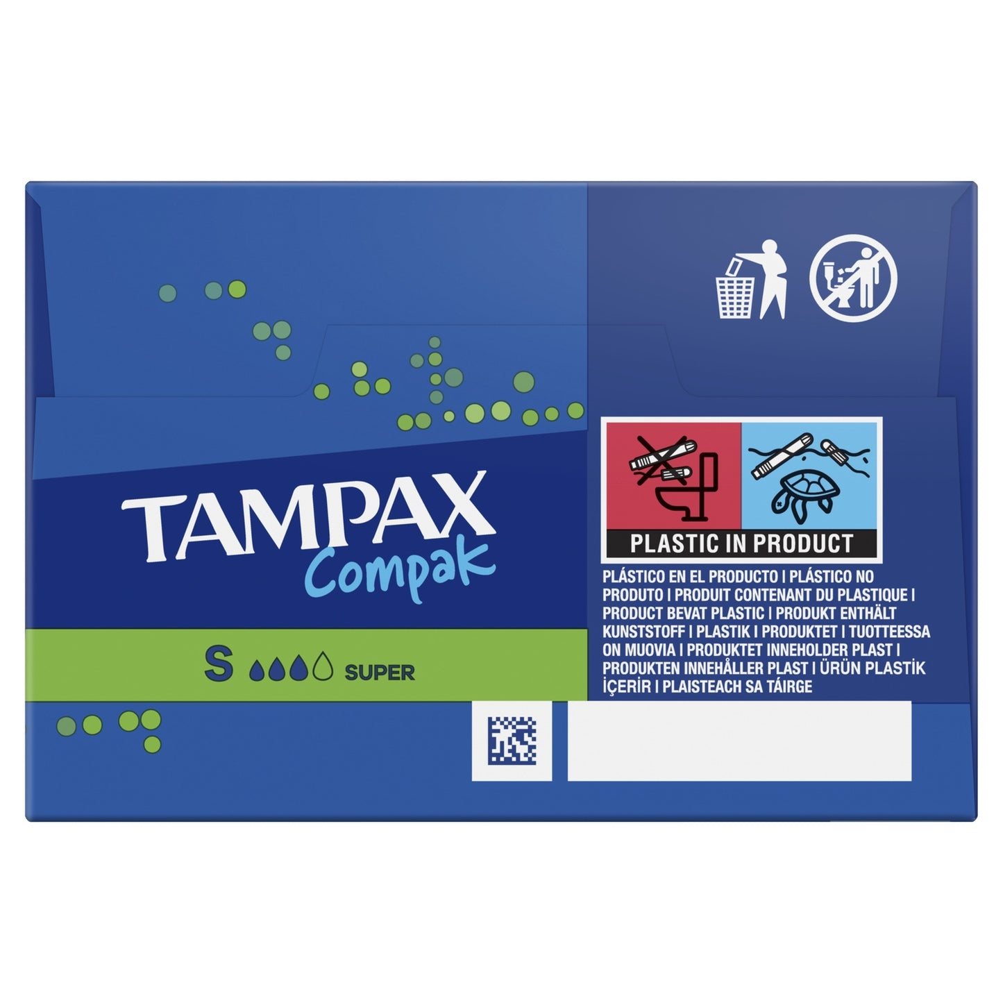 Tampons avec Applicateur Super Compak TAMPAX 