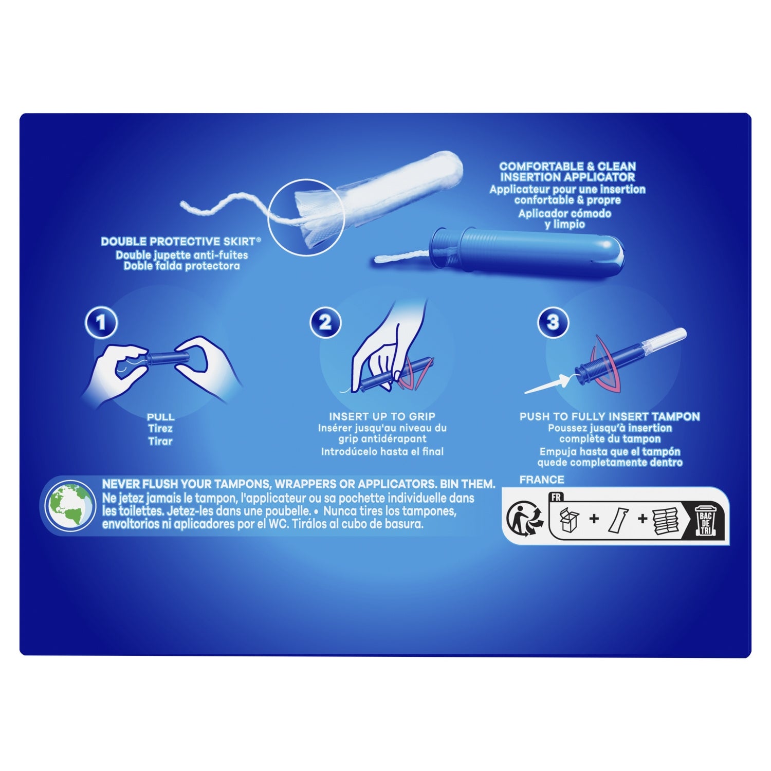 Tampons avec Applicateur Super Compak TAMPAX 