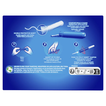 Tampons avec Applicateur Super Compak TAMPAX 