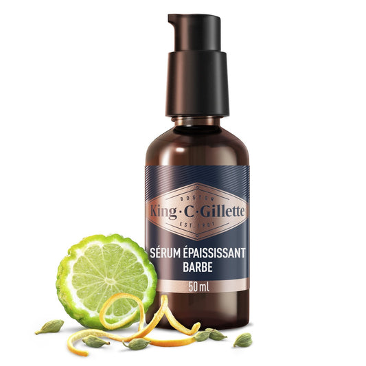 Sérum Barbe Homme Épaississant King C. Gillette GILLETTE le flacon de 50mL