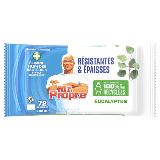 MR PROPRE Eucalyptus Cleansing Wipes