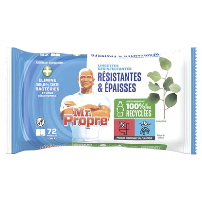 MR PROPRE Eucalyptus Cleansing Wipes