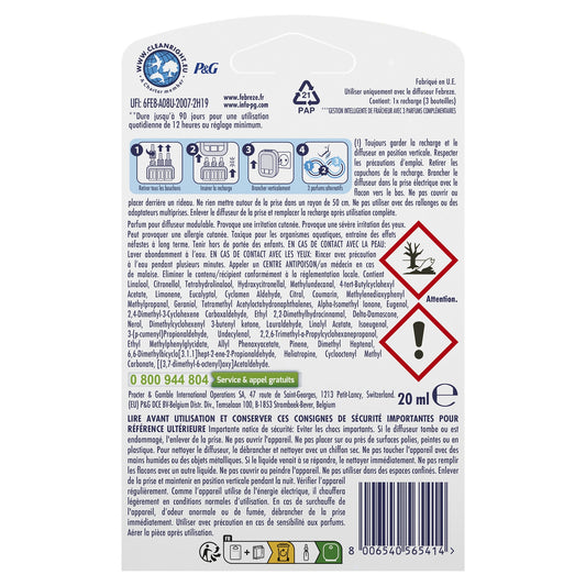 FEBREZE Smart Fresh Linen Electric Air Freshener Refill