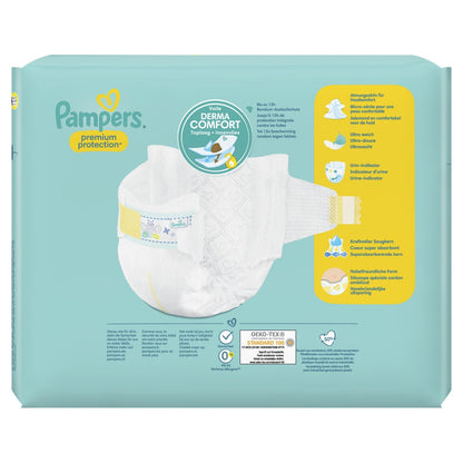 Couches Bébé Premium Protection Taille 2 4kg-8kg PAMPERS