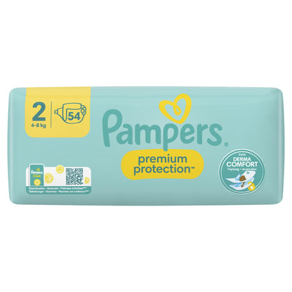 Couches Bébé Taille 2 4-8kg Premium Protection PAMPERS