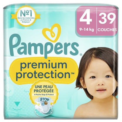 PAMPERS Premium Protection Baby Diapers Size 4 9kg-14kg