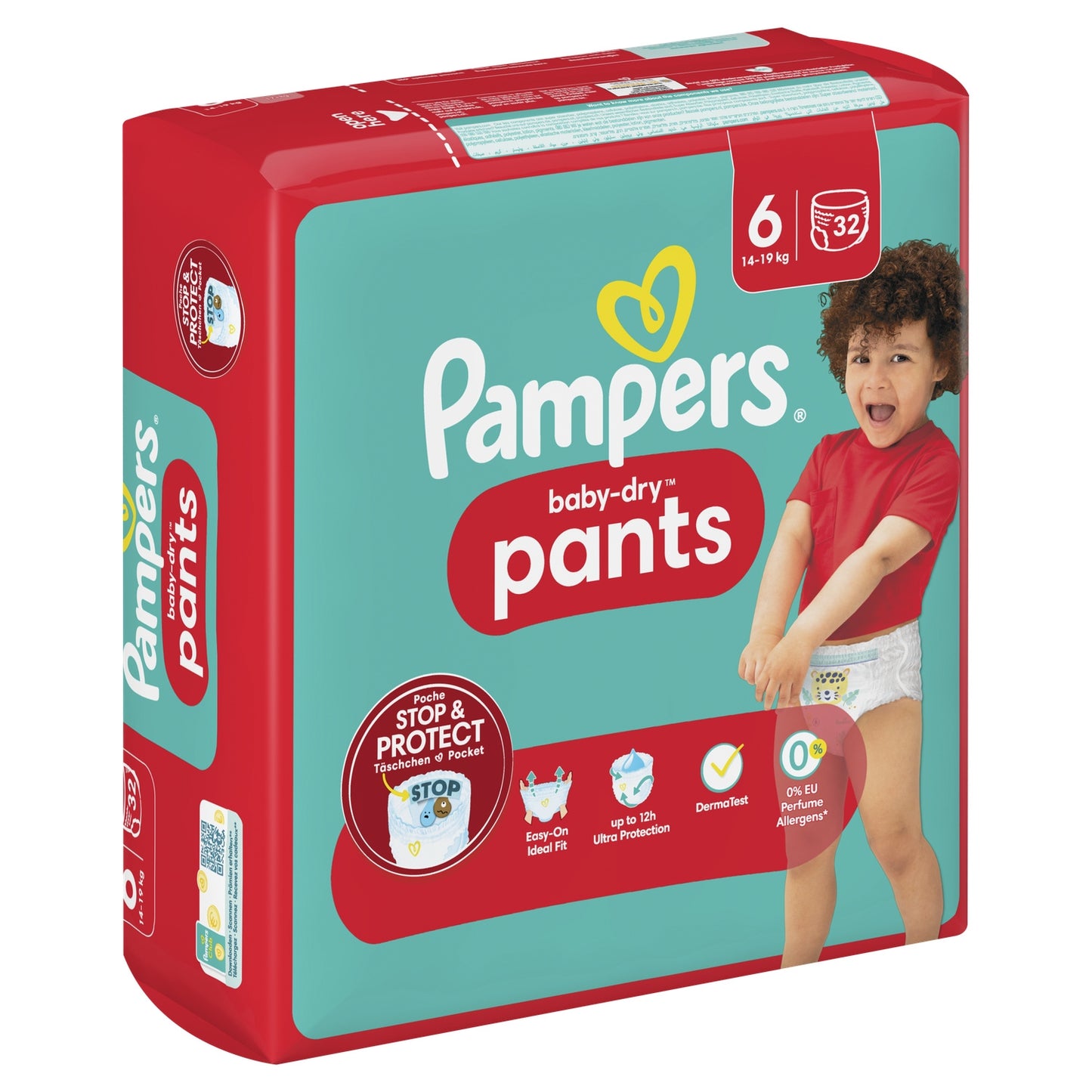 Couches-Culottes Baby-Dry Taille 6 14kg-19kg PAMPERS