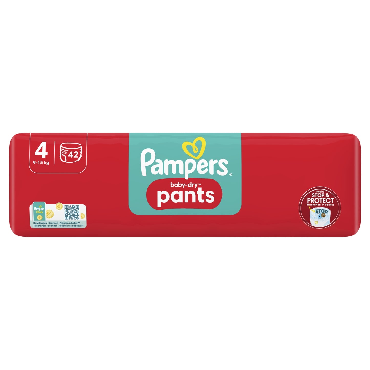 Couches-Culottes Baby-Dry Taille 4 9kg-15kg PAMPERS