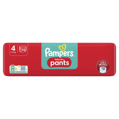 Couches-Culottes Baby-Dry Taille 4 9kg-15kg PAMPERS