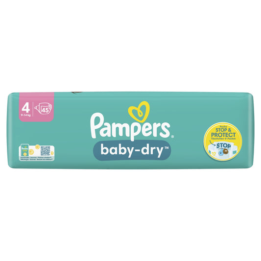 Baby-Dry Babywindeln Größe 4 9kg-14kg PAMPERS