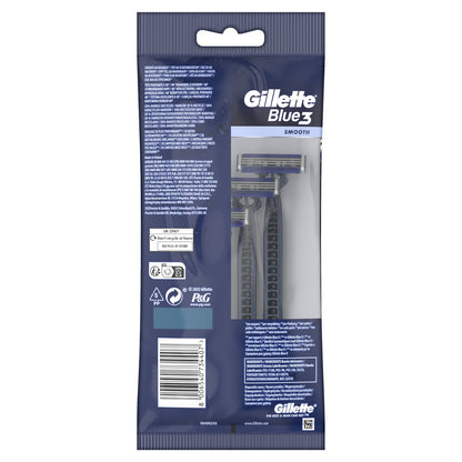 Rasoirs Jetables Smooth Blue3 GILLETTE