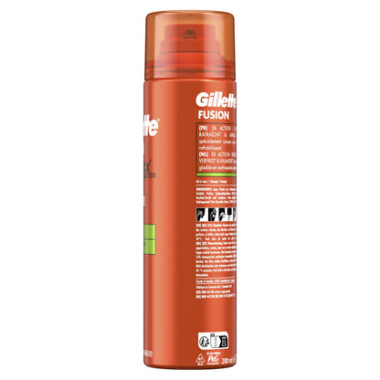 Gel à Raser pour Peaux Sensibles à L’huile D’amande Douce Fusion GILLETTE