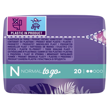 Serviettes Hygiéniques Normal Pochettes Individuelles ALWAYS