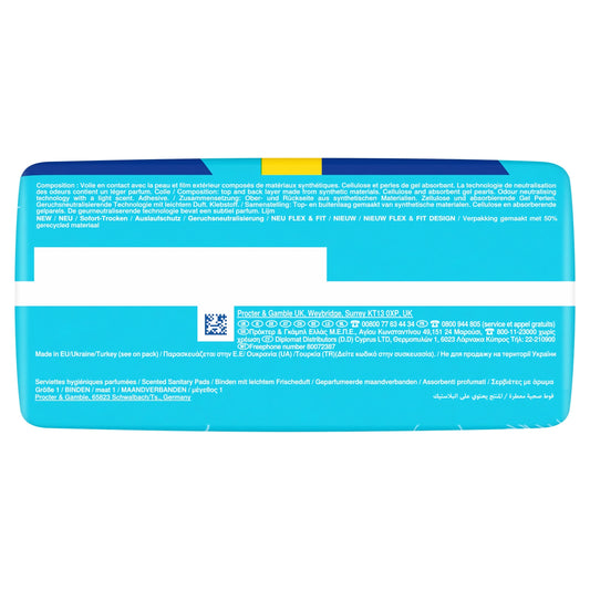 Serviettes Hygiéniques Sans Ailettes Normal Taille 1 Ultra ALWAYS