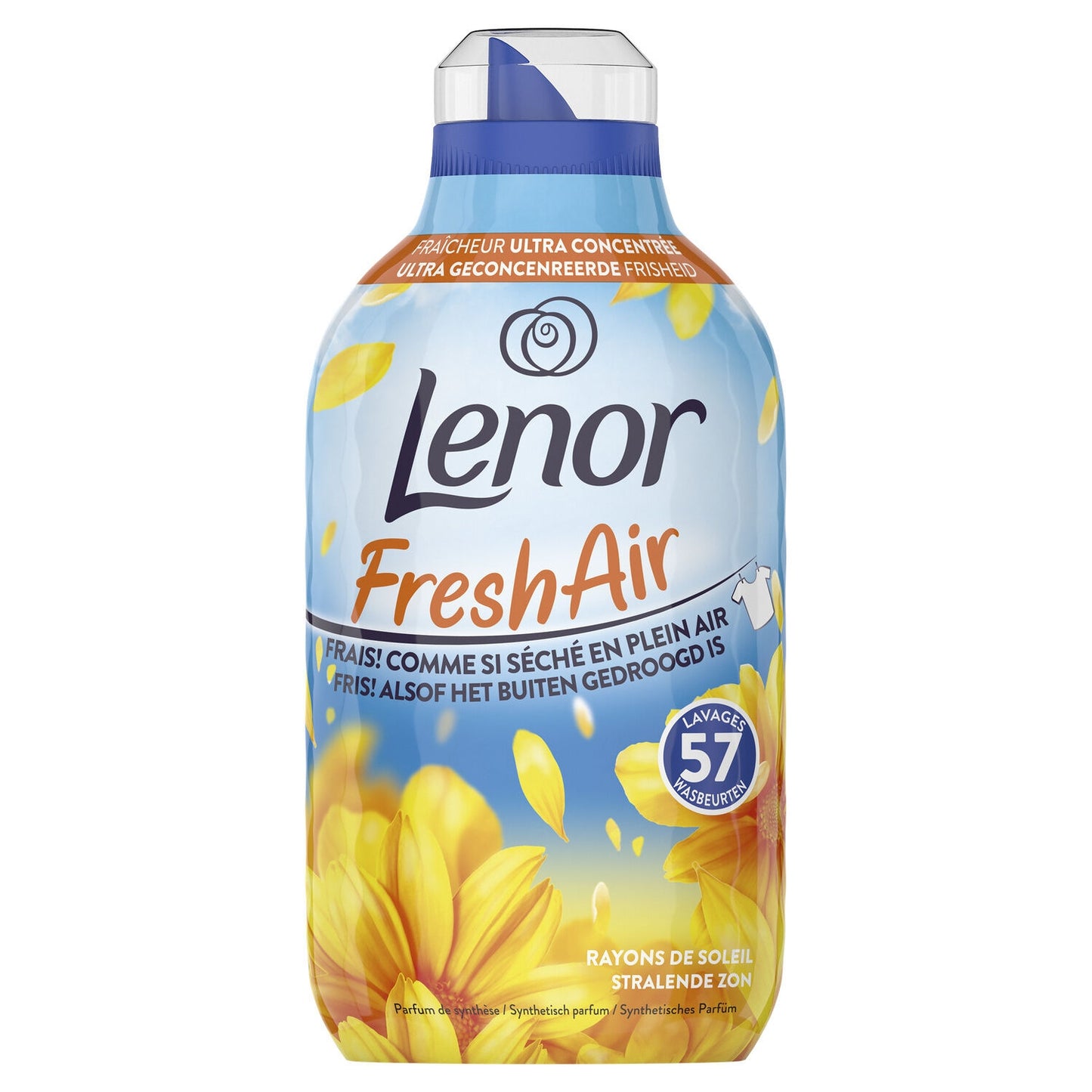 Adoucissant Rayons de Soleil Fresh Air LENOR