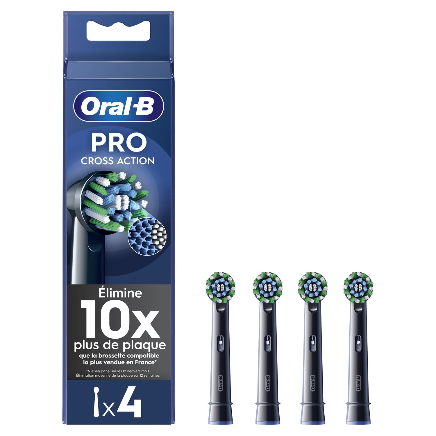 Brossettes Dentaires Pro - Cross Action ORAL-B 