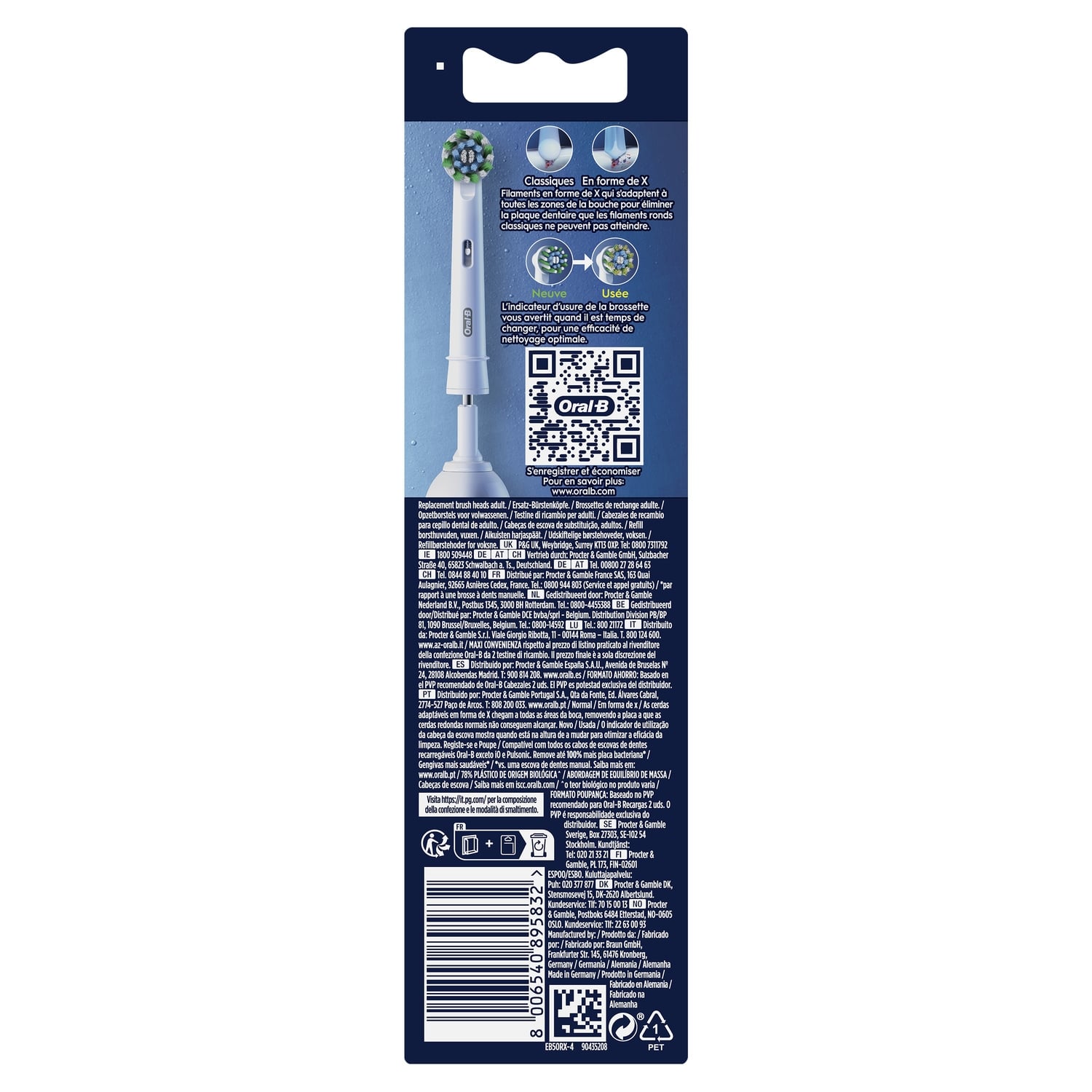 Brossettes Cross Action ORAL-B 