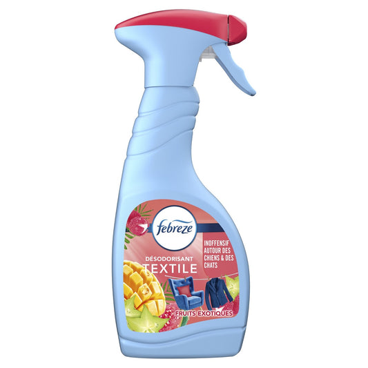 Désodorisant Textile Fruit Exotiques FEBREZE le spray de 500mL