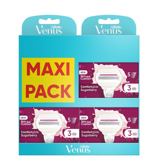 Lames de Rasoirs Comfortglide Sugarberry Skin Cushion GILLETTE VENUS