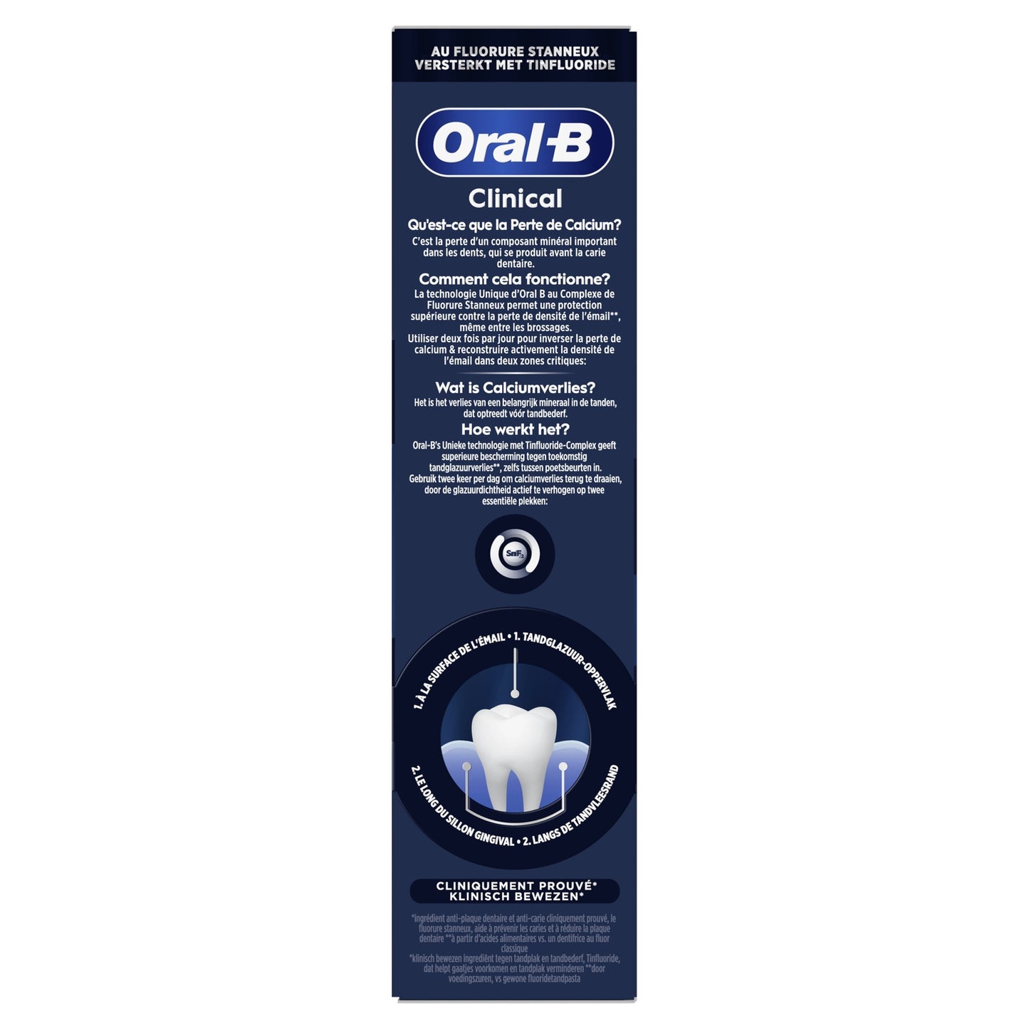 Dentifrice Densité Reminéralisation Nettoyage Intense ORAL-B