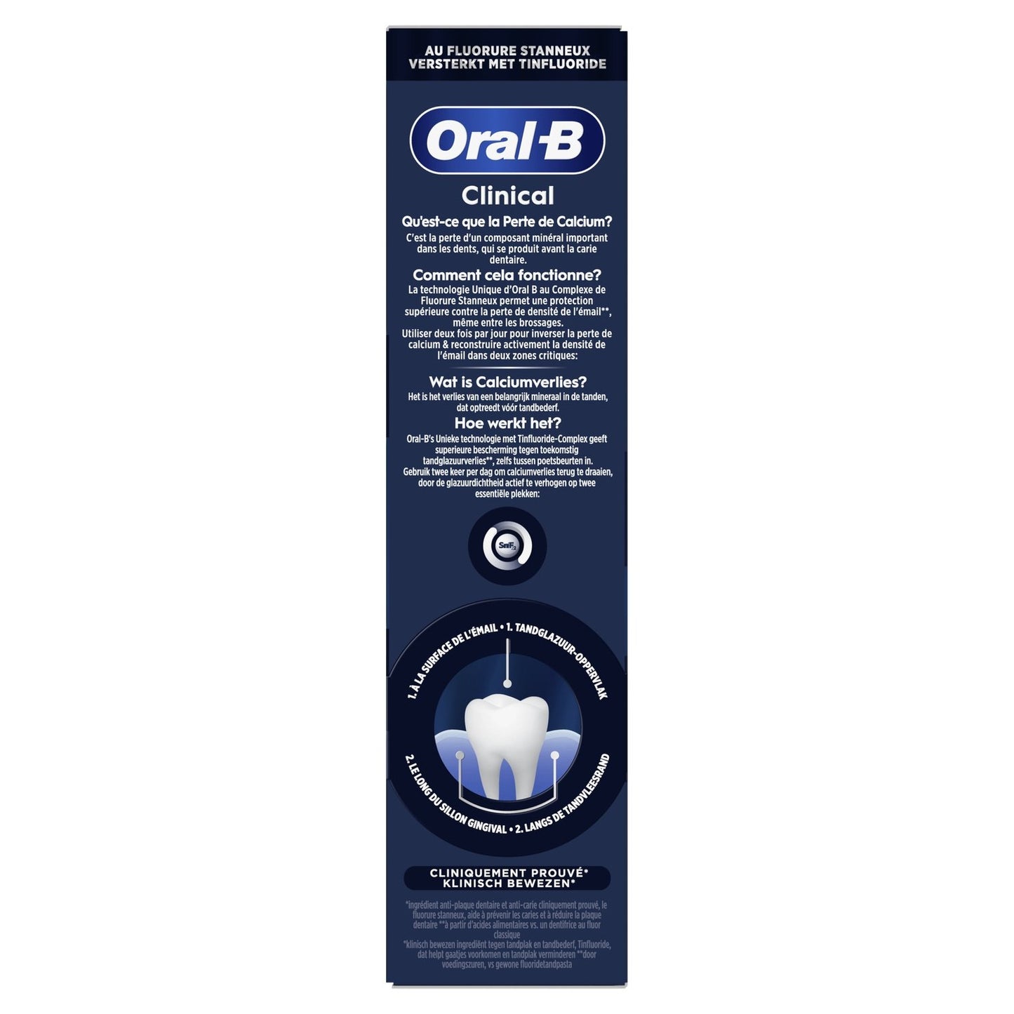 Dentifrice Densité Reminéralisation Nettoyage Intense ORAL-B