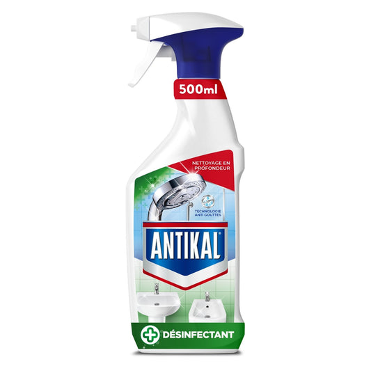 Nettoyant Anti-Calcaire Salle de Bain Désinfectant ANTIKAL