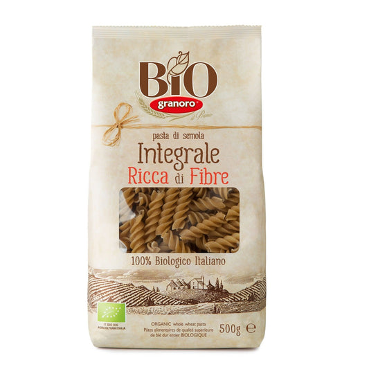 Pâtes Fusilli Blé Complet Bio GRANORO