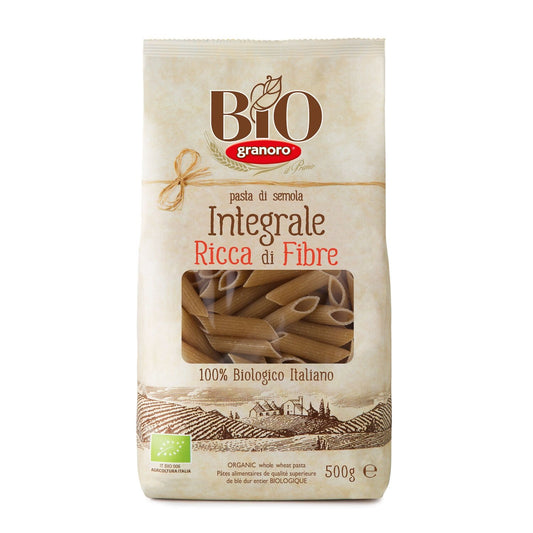 Organic Whole Wheat Penne Rigate Pasta GRANORO