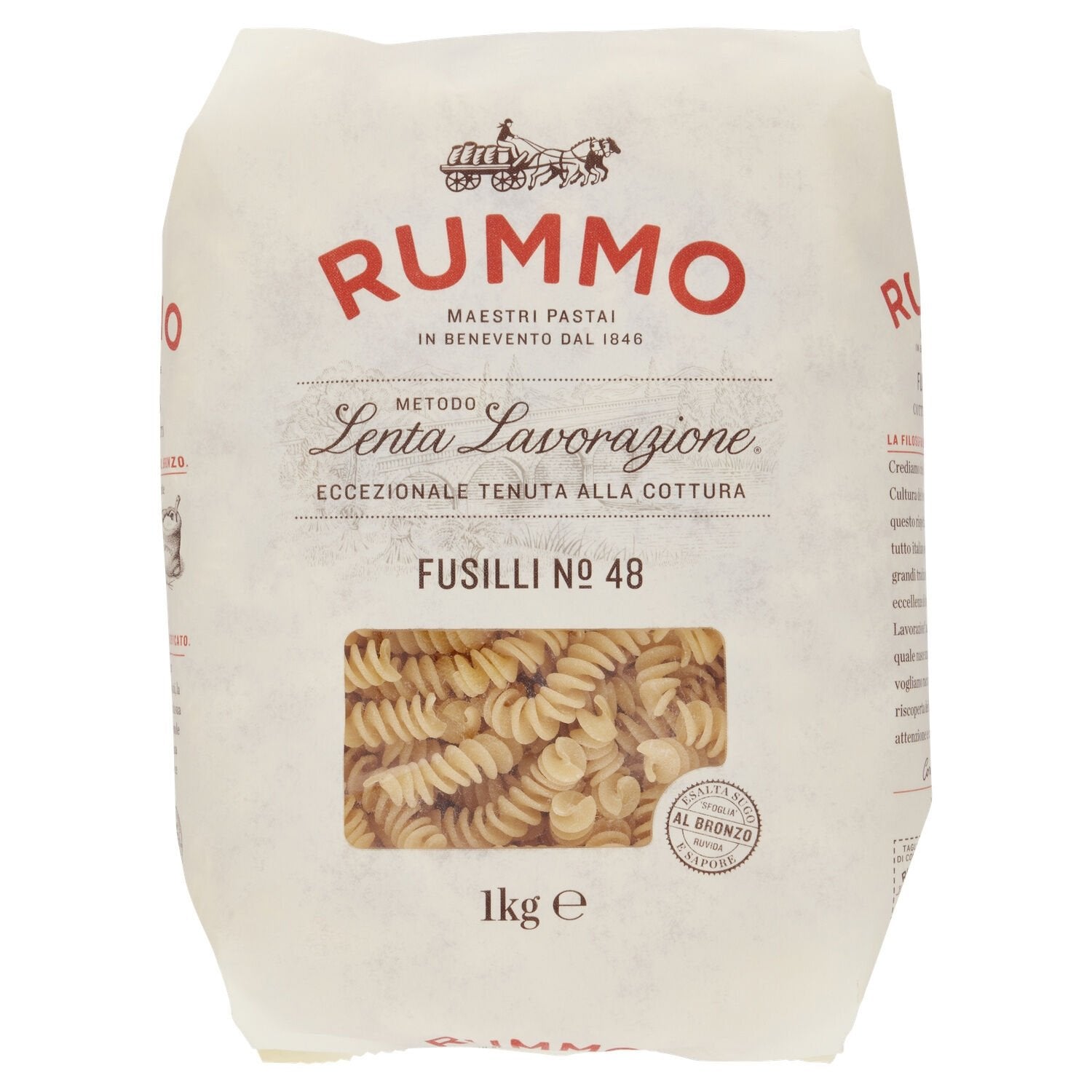 Fusilli Pasta RUMMO – La Famille à Table!