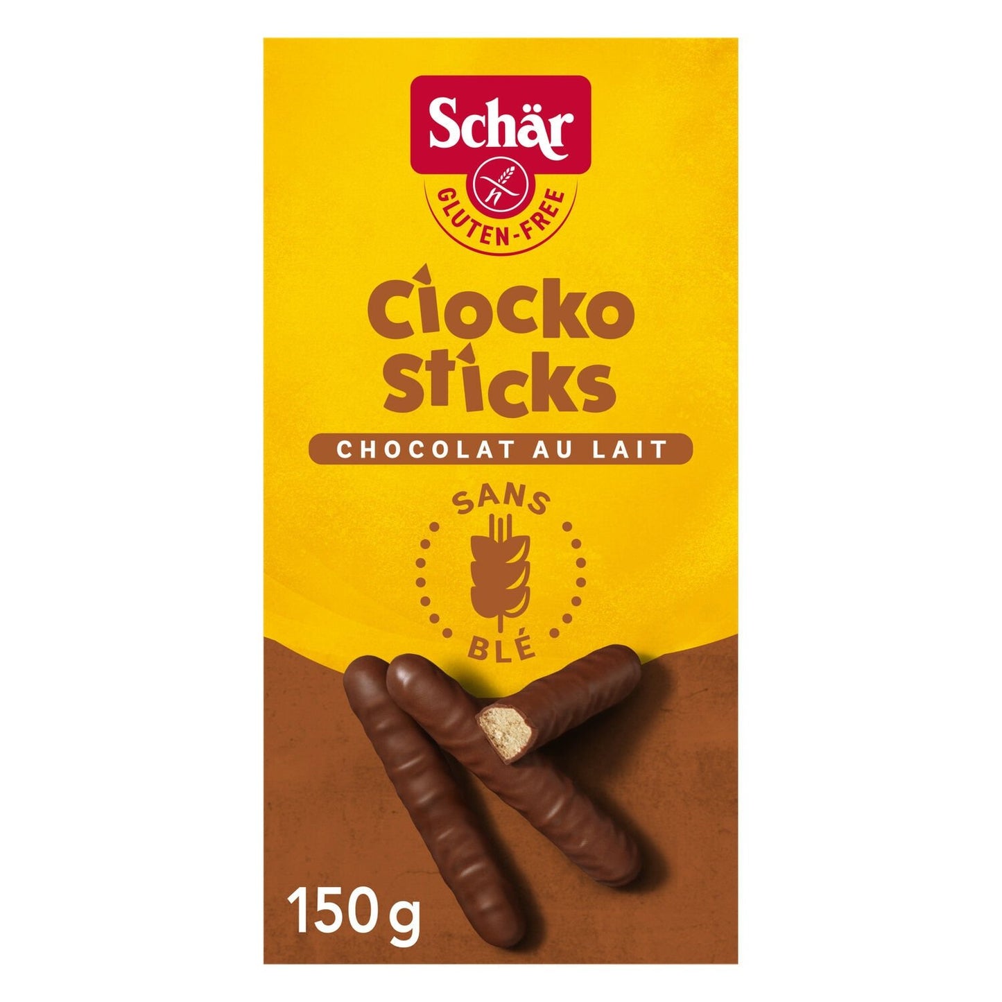 Biscuits Chocolat au Lait S/sans Gluten SCHAR