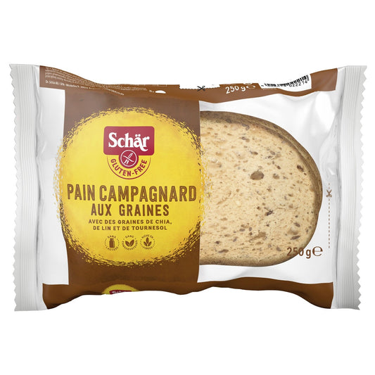Pain Campagnard Sans Gluten SCHAR le paquet de 250g