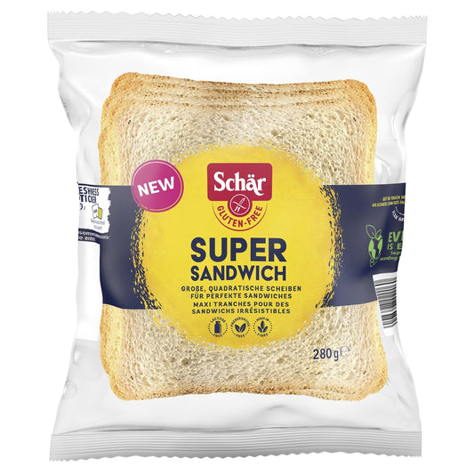 SCHAR Gluten-Free Super Sandwich Sliced Bread