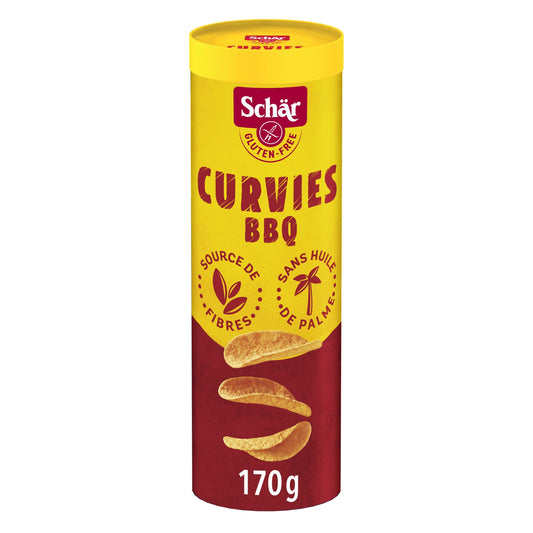 Gluten Free Curvies Bbq Crisps SCHAR