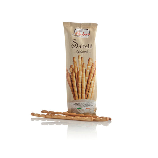 Biscuits Apéritifs Gressins Saltelli VALLEDORO le sachet de 100g