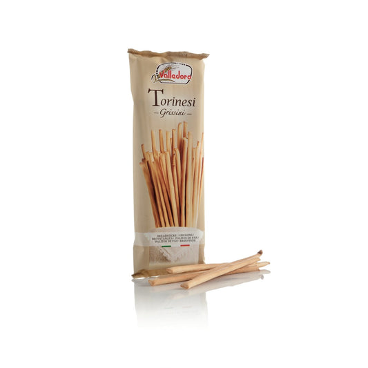 Biscuits Apéritifs Gressins Torinesi VALLEDORO le sachet de 100g