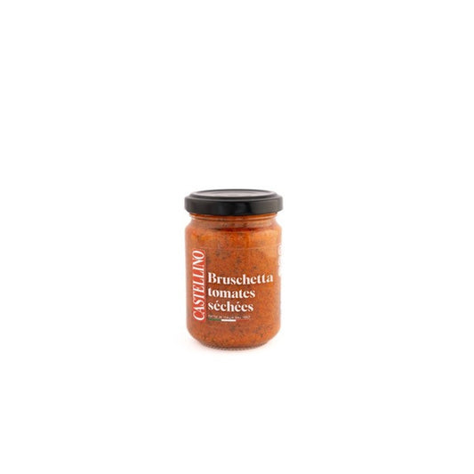 Bruschetta Tartinable de Tomates Séchées CASTELLINO le pot de 135g
