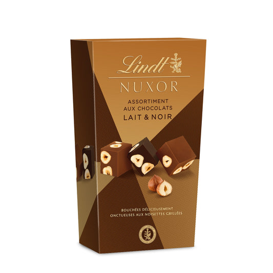 Chocolat Noir et Lait Noisettes Assortiment NUXOR LINDT