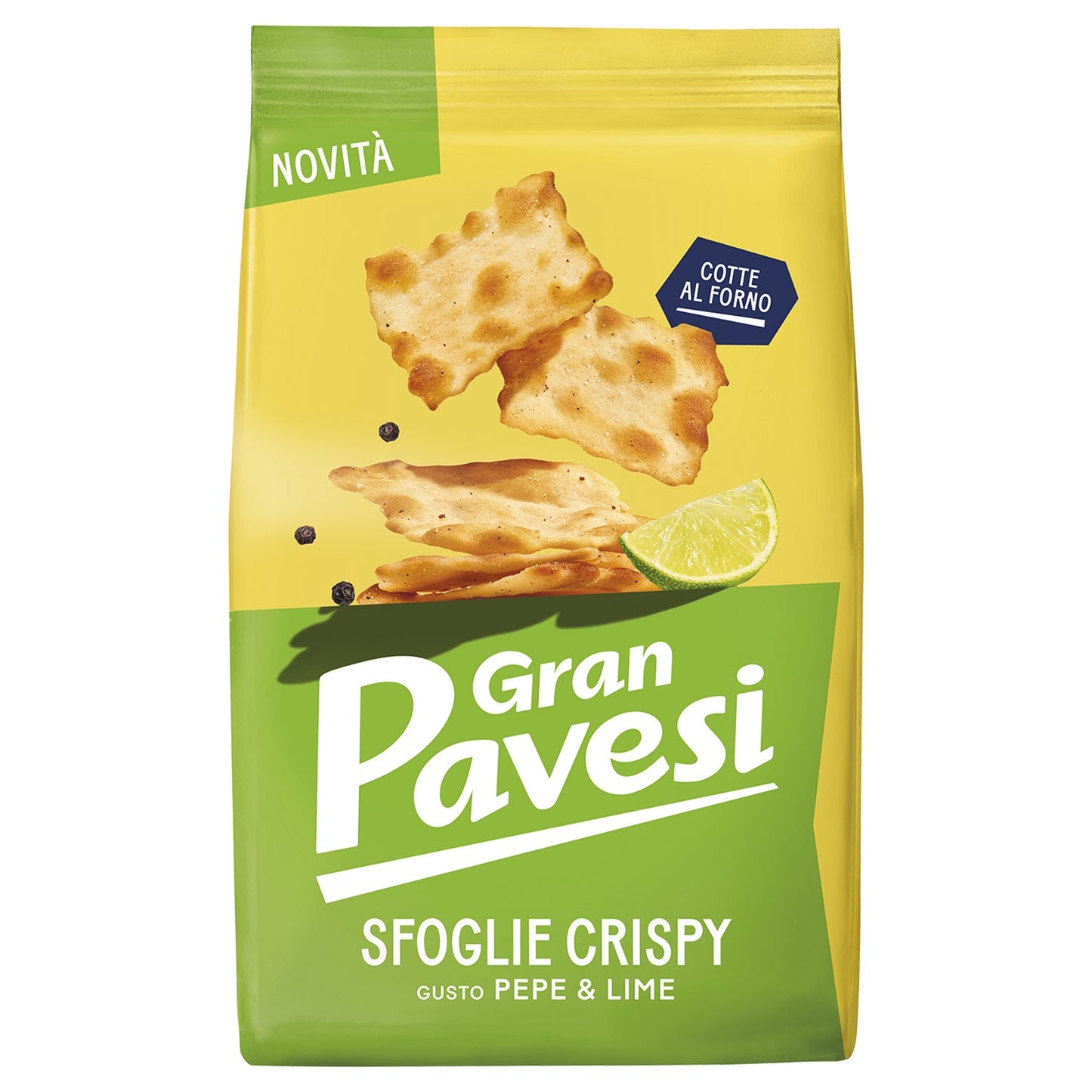 Biscuits citron et poivre PAVESI 