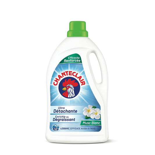 CHANTECLAIR Ultra Stain Removing Liquid Laundry Detergent with White Musk