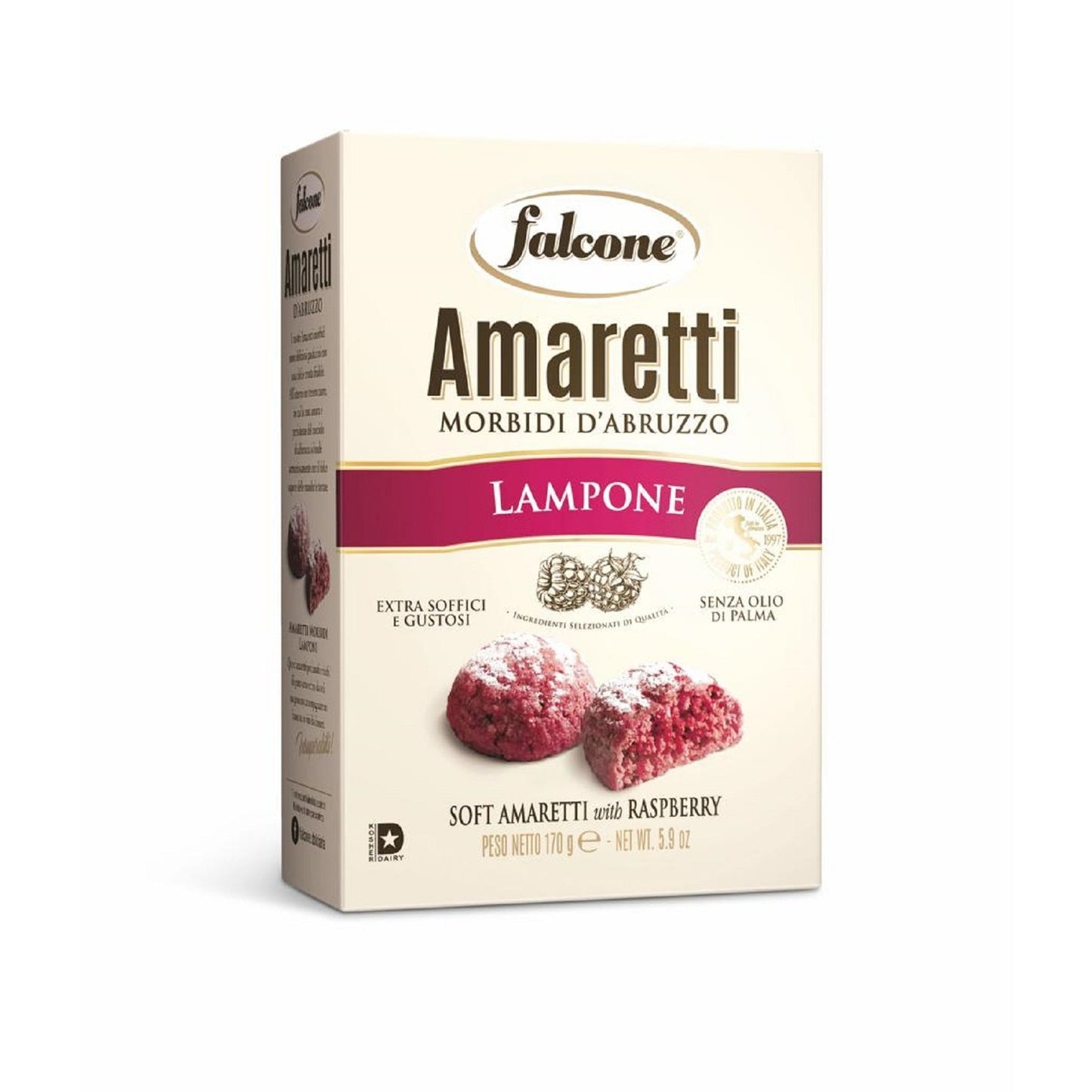 Gâteau Amaretti Framboise FALCONE ET VALENTINO