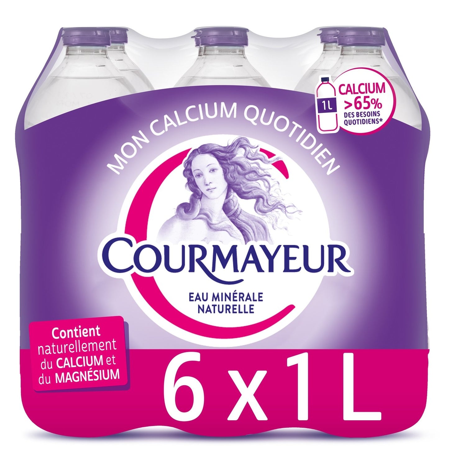 Eau Minérale Naturelle Plate COURMAYEUR