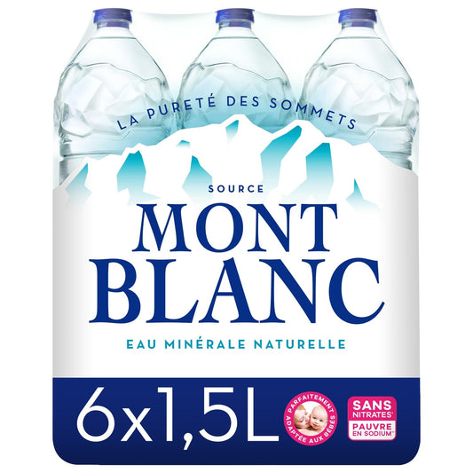 MONT BLANC Still Natural Mineral Water