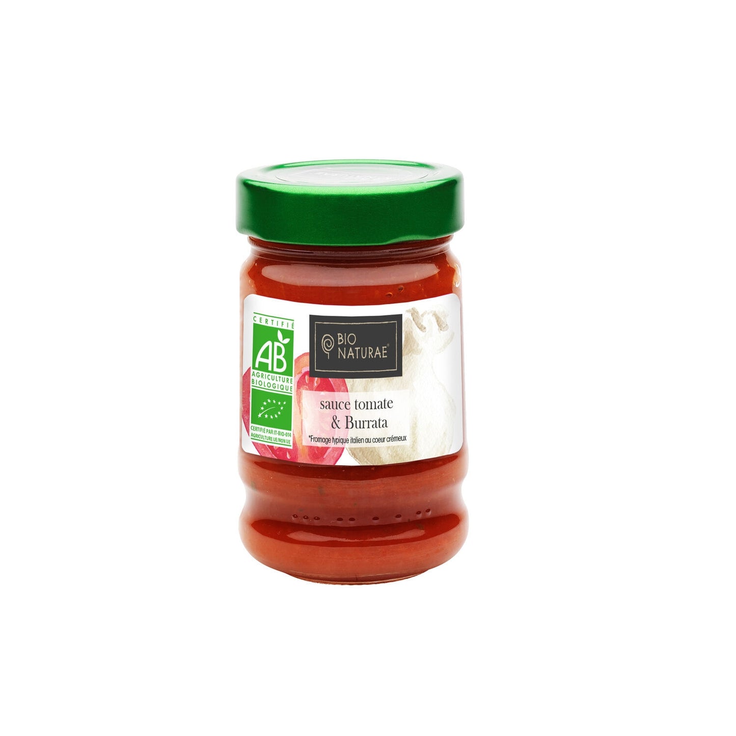 Sauce Tomate et Burrata Bio BIONATURAE
