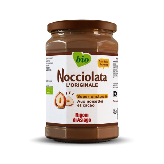 Pâte à Tartiner Nocciolata Cacao et Noisettes Bio RIGONI DI ASIAGO le pot de 650g