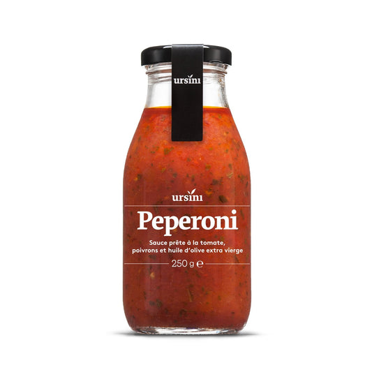Sauce aux Poivrons URSINI la bouteille de 250g