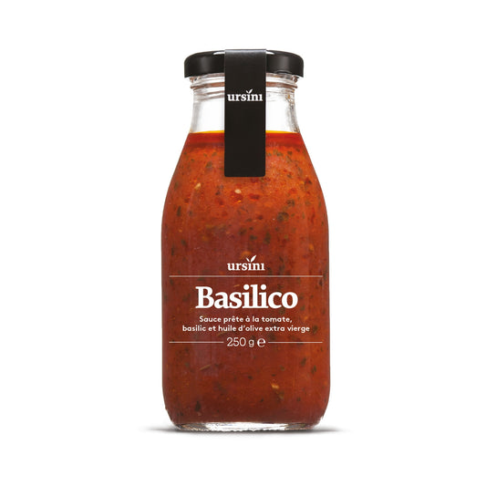 URSINI Ready-Made Tomato Sauce with Basil and Olive Oil